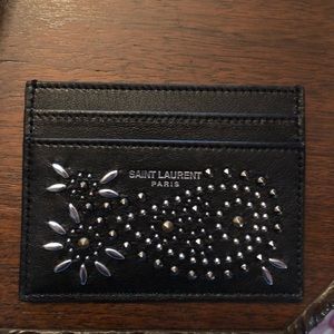 Saint Laurent Paris card holder